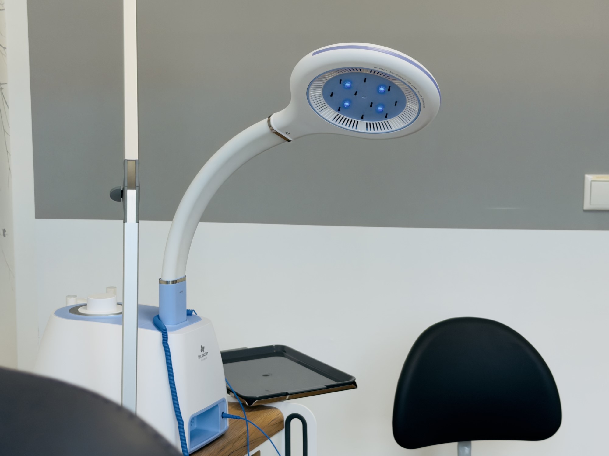 Kaltplasma-Gerät zur Nagelpilz-Behandlung im Podologikum Heilstätten